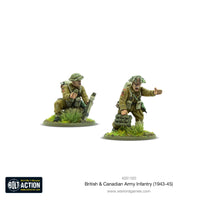 British & Canadian Army Infantry (1943-45) – Bolt Action WWII 28mm Figures
