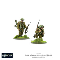 British & Canadian Army Infantry (1943-45) – Bolt Action WWII 28mm Figures
