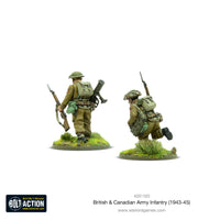 British & Canadian Army Infantry (1943-45) – Bolt Action WWII 28mm Figures
