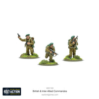 British & Inter-Allied Commandos – Bolt Action WWII 28mm Figures
