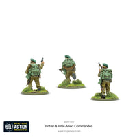 British & Inter-Allied Commandos – Bolt Action WWII 28mm Figures
