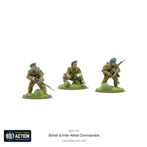 British & Inter-Allied Commandos – Bolt Action WWII 28mm Figures