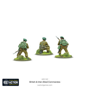 British & Inter-Allied Commandos – Bolt Action WWII 28mm Figures