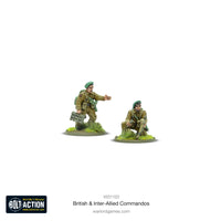 British & Inter-Allied Commandos – Bolt Action WWII 28mm Figures
