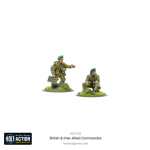 British & Inter-Allied Commandos – Bolt Action WWII 28mm Figures