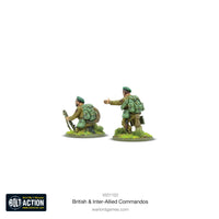 British & Inter-Allied Commandos – Bolt Action WWII 28mm Figures
