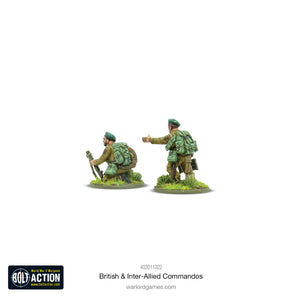 British & Inter-Allied Commandos – Bolt Action WWII 28mm Figures