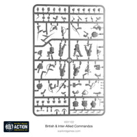 British & Inter-Allied Commandos – Bolt Action WWII 28mm Figures
