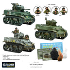 Bolt Action US M5 Stuart Platoon Warlord Games