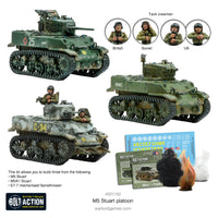 Bolt Action US M5 Stuart Platoon Warlord Games
