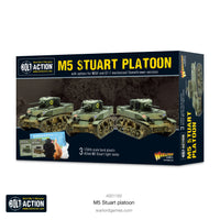 Bolt Action US M5 Stuart Platoon Warlord Games
