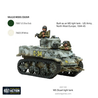 Bolt Action US M5 Stuart Warlord Games
