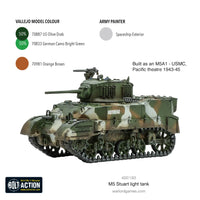 Bolt Action US M5 Stuart Warlord Games

