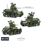 Bolt Action US M3 Stuart Platoon Warlord Games