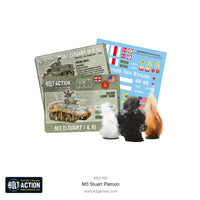 Bolt Action US M3 Stuart Platoon Warlord Games

