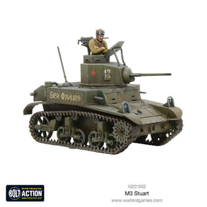 Bolt Action M3 Stuart Light Tank – Warlord Games WWII 28mm Vehicle