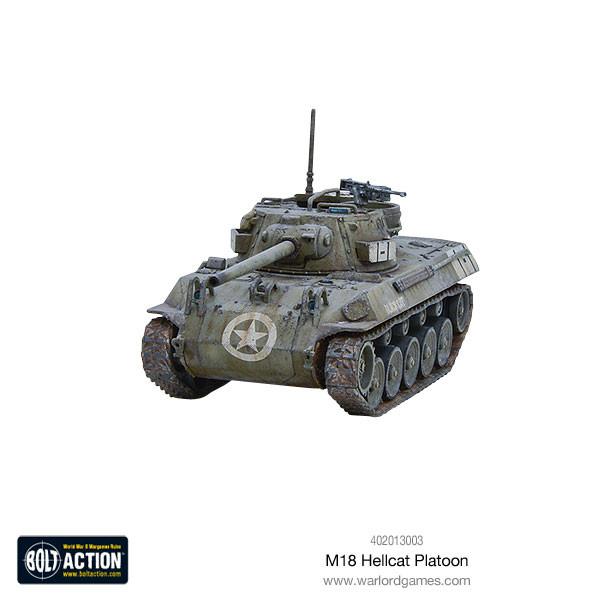Bolt Action Hellcat Armoured Platoon Warlord Games