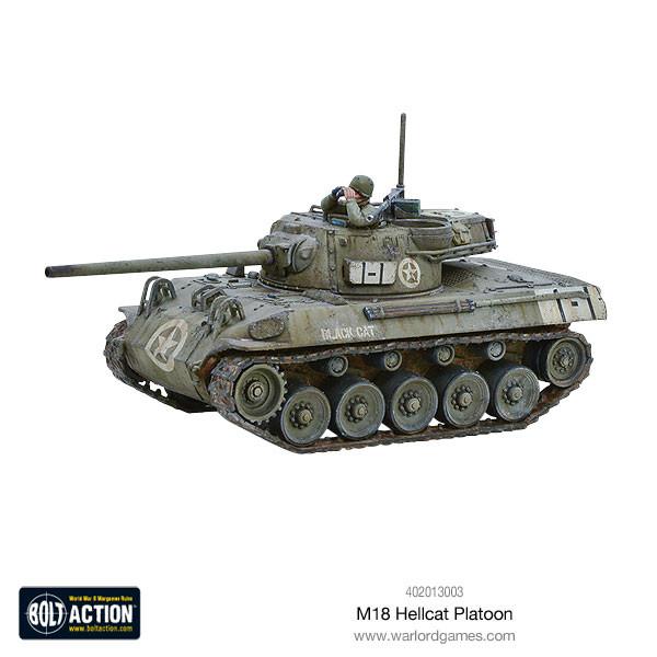 Bolt Action Hellcat Armoured Platoon Warlord Games