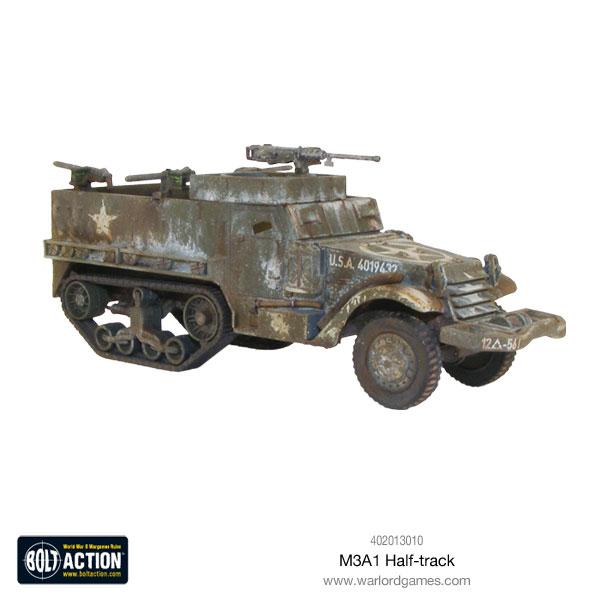Bolt Action US M3A1 Halftrack Warlord Games
