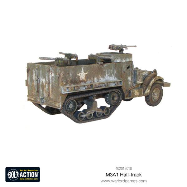 Bolt Action US M3A1 Halftrack Warlord Games