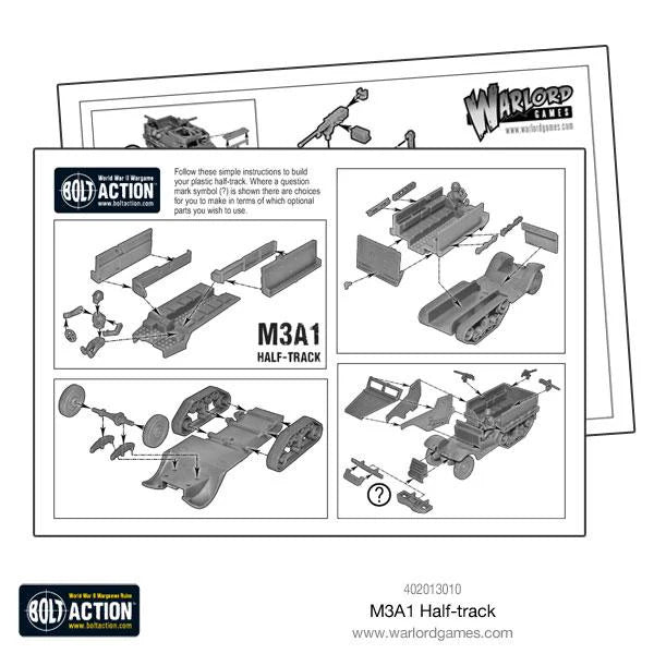 Bolt Action US M3A1 Halftrack Warlord Games