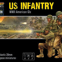 Warlord Games Bolt Action US Infantry WWII American GIs Plastic Model Kit