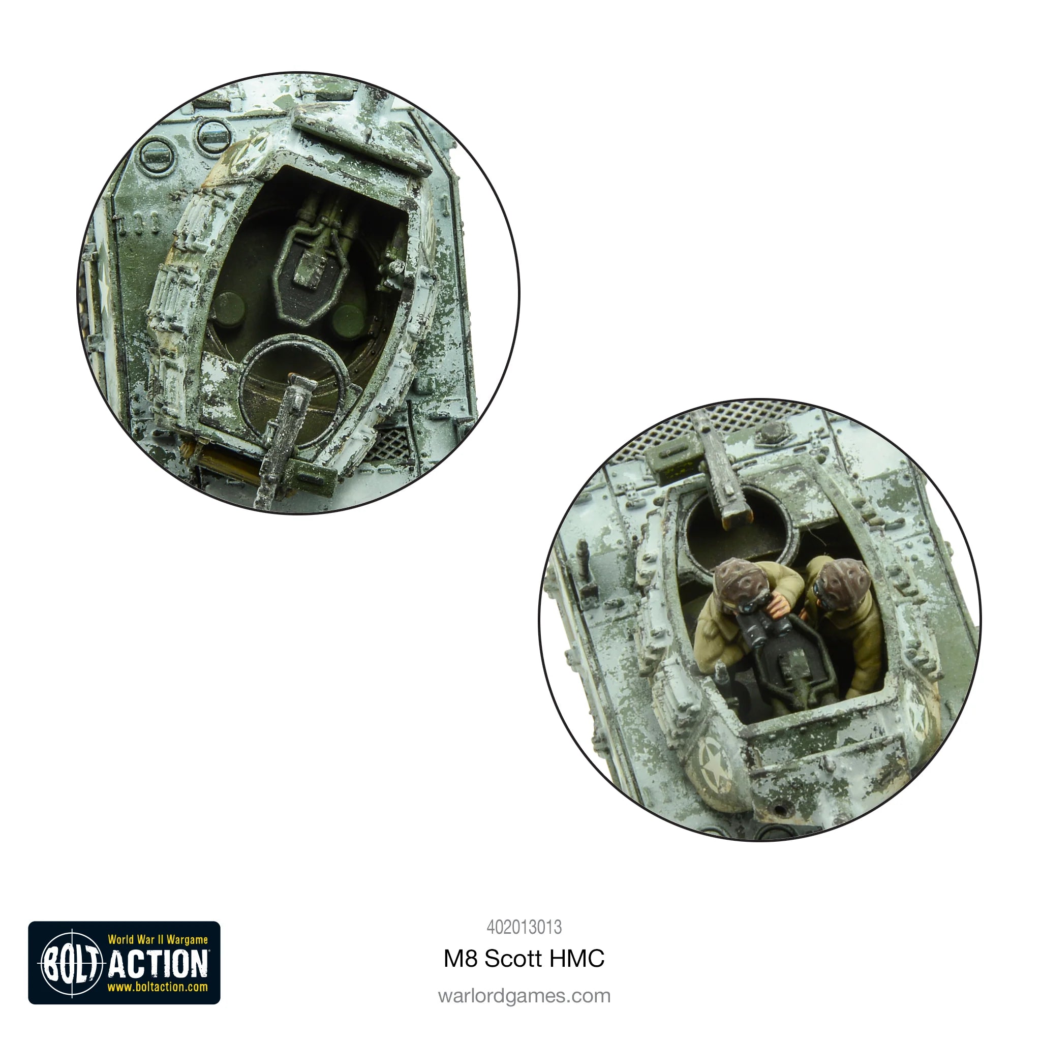 Bolt Action US M8 Scott Howitzer Motor Carriage Warlord Games