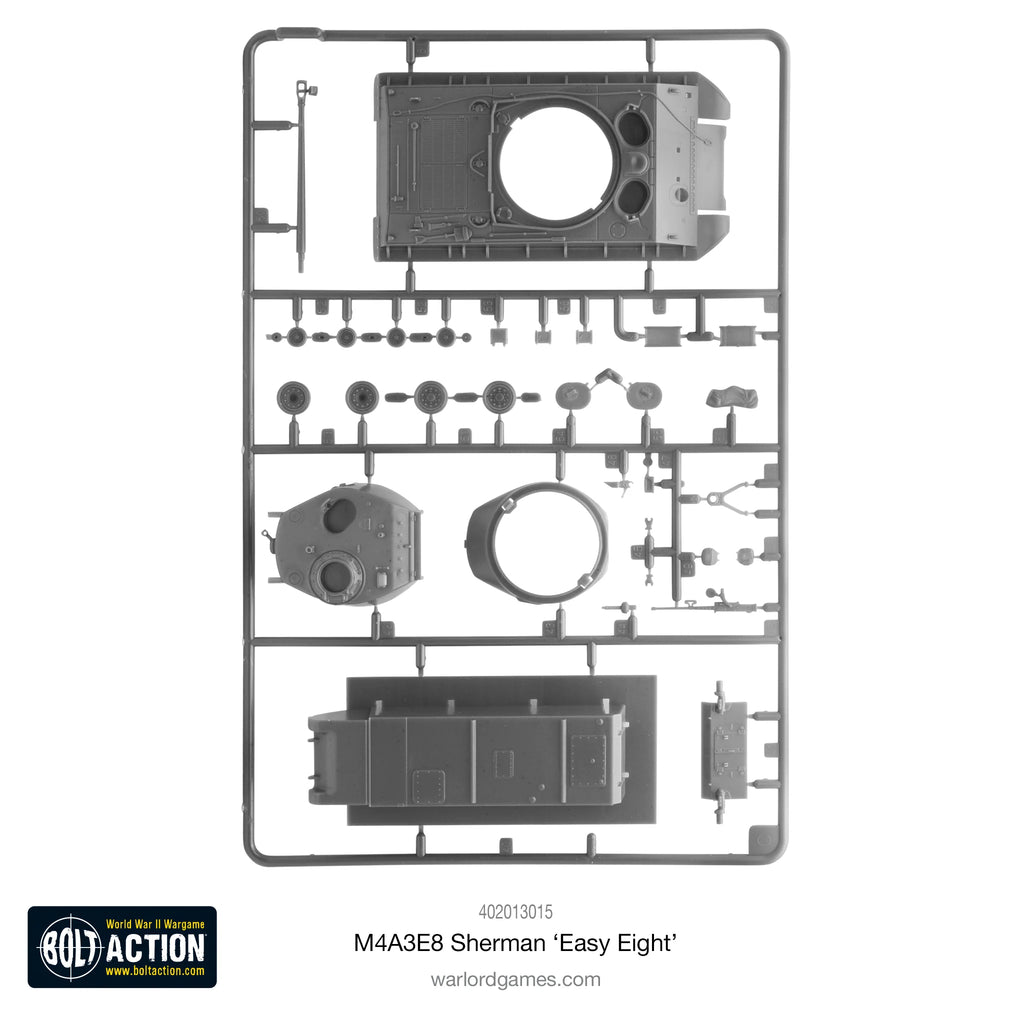 Bolt Action US M4A3E8 Sherman Easy Eight Warlord Games