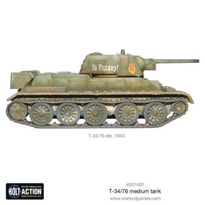 T-34/76 Medium Tank – Soviet WWII Plastic Model | Bolt Action