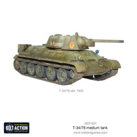 T-34/76 Medium Tank – Soviet WWII Plastic Model | Bolt Action
