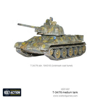 T-34/76 Medium Tank – Soviet WWII Plastic Model | Bolt Action
