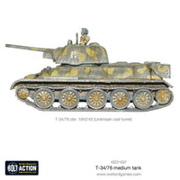 T-34/76 Medium Tank – Soviet WWII Plastic Model | Bolt Action
