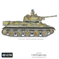 T-34/76 Medium Tank – Soviet WWII Plastic Model | Bolt Action
