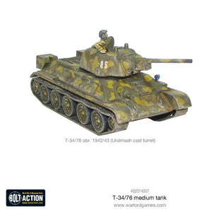 T-34/76 Medium Tank – Soviet WWII Plastic Model | Bolt Action