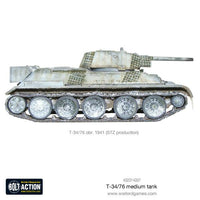 T-34/76 Medium Tank – Soviet WWII Plastic Model | Bolt Action
