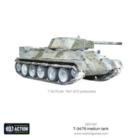 T-34/76 Medium Tank – Soviet WWII Plastic Model | Bolt Action
