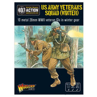 Bolt Action US Army Veterans Squad (Winter) Warlord Games