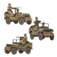Bolt Action US Jeep Armoured Platoon Warlord Games
