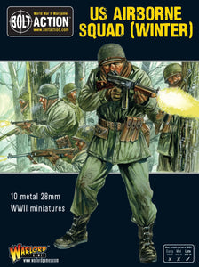 Bolt Action US Airborne Squad (Winter) Warlord Games