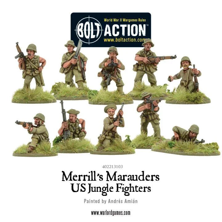 Bolt Action US Merrill's Marauders Warlord Games