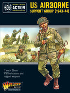Bolt Action US Airborne Support Group ('43-'44) (HQ, Mortar & MMG) Warlord Games