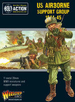 Bolt Action US Airborne Support group ('44-'45) (HQ, Mortar & MMG) Warlord Games
