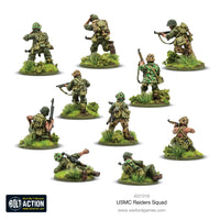 Bolt Action US Marine Corps Raider Squad Warlord Games
