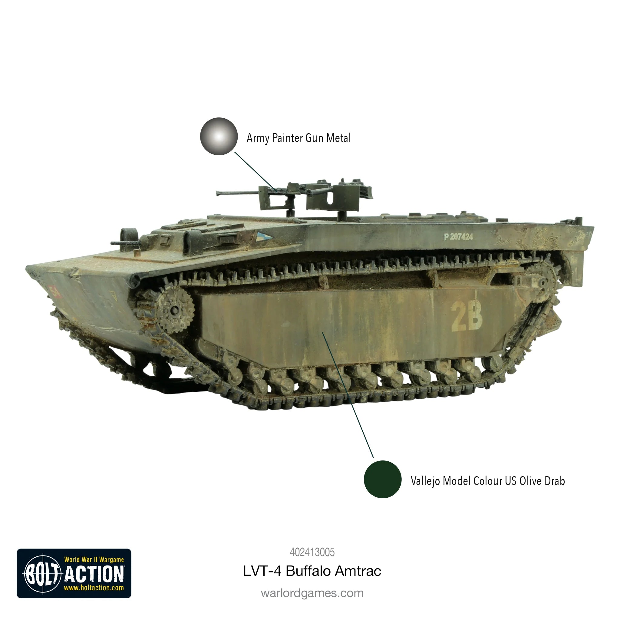 Bolt Action US LVT-4 Buffalo Amtrac Warlord Games