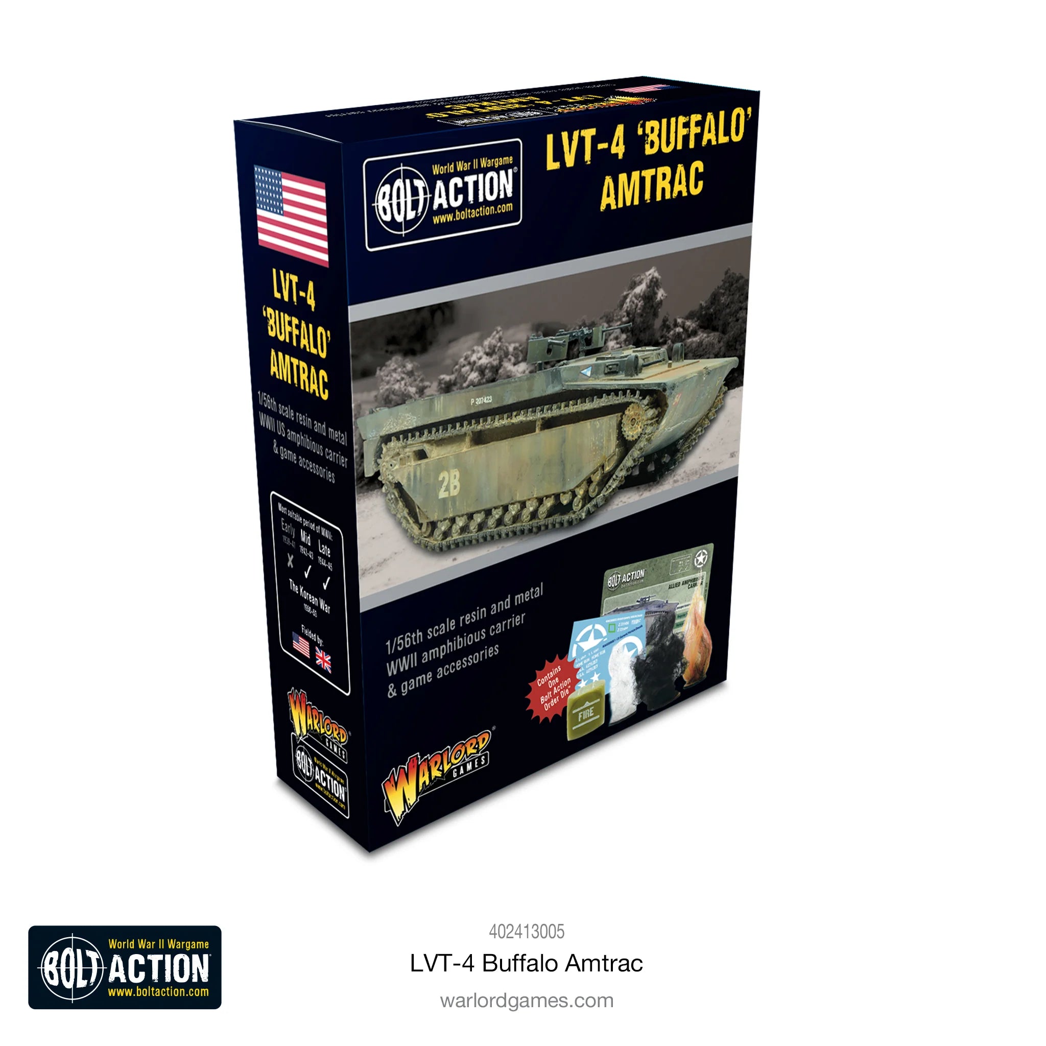 Bolt Action US LVT-4 Buffalo Amtrac Warlord Games