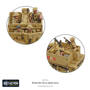 Bolt Action British 8th Army Starter Army Warlord Games