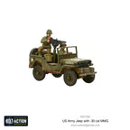 Bolt Action US Army Jeep with 30 Cal MMG Warlord Games