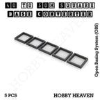 Square to Square Bases Size Converters 3d Print Full Range