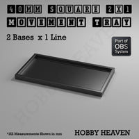 Square Movement Trays | OBS System | 20mm 25mm 30mm 40mm 50mm Bases