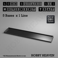 Square Movement Trays | OBS System | 20mm 25mm 30mm 40mm 50mm Bases

